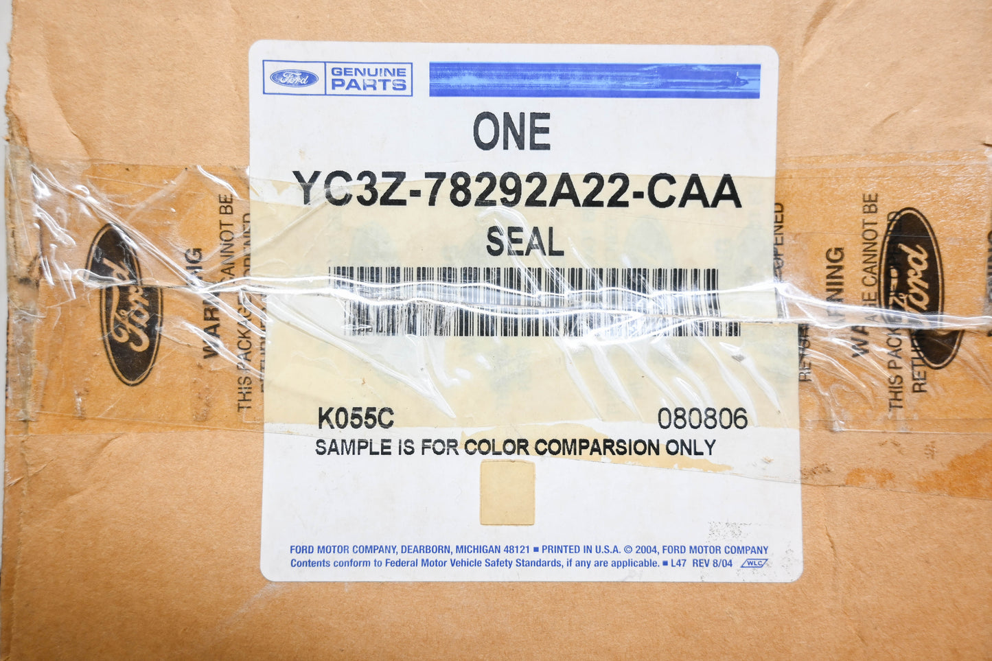New OEM Ford YC3Z-78292A22-CAA Tape NOS