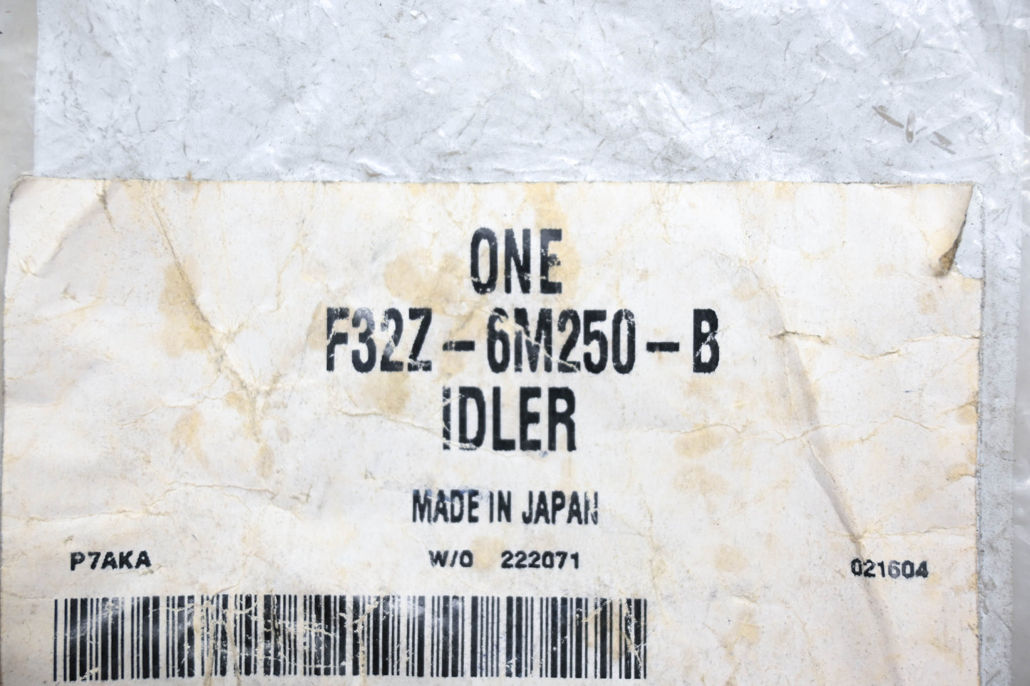 New OEM Ford F32Z-6M250-B Engine Timing Belt Idler Pulley NOS