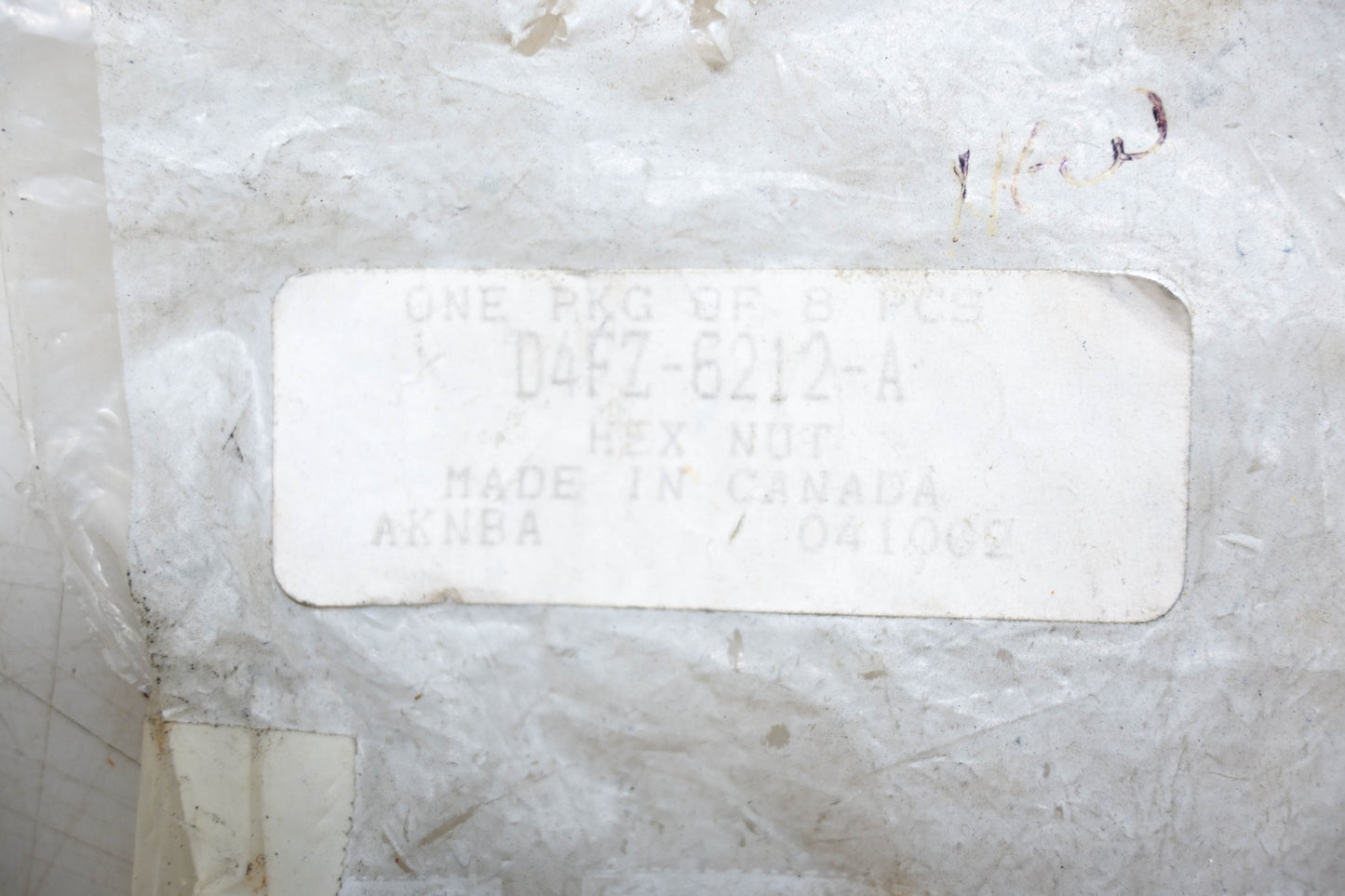 New OEM Ford D4FZ-6212-A Engine Connecting Rod Nut NOS