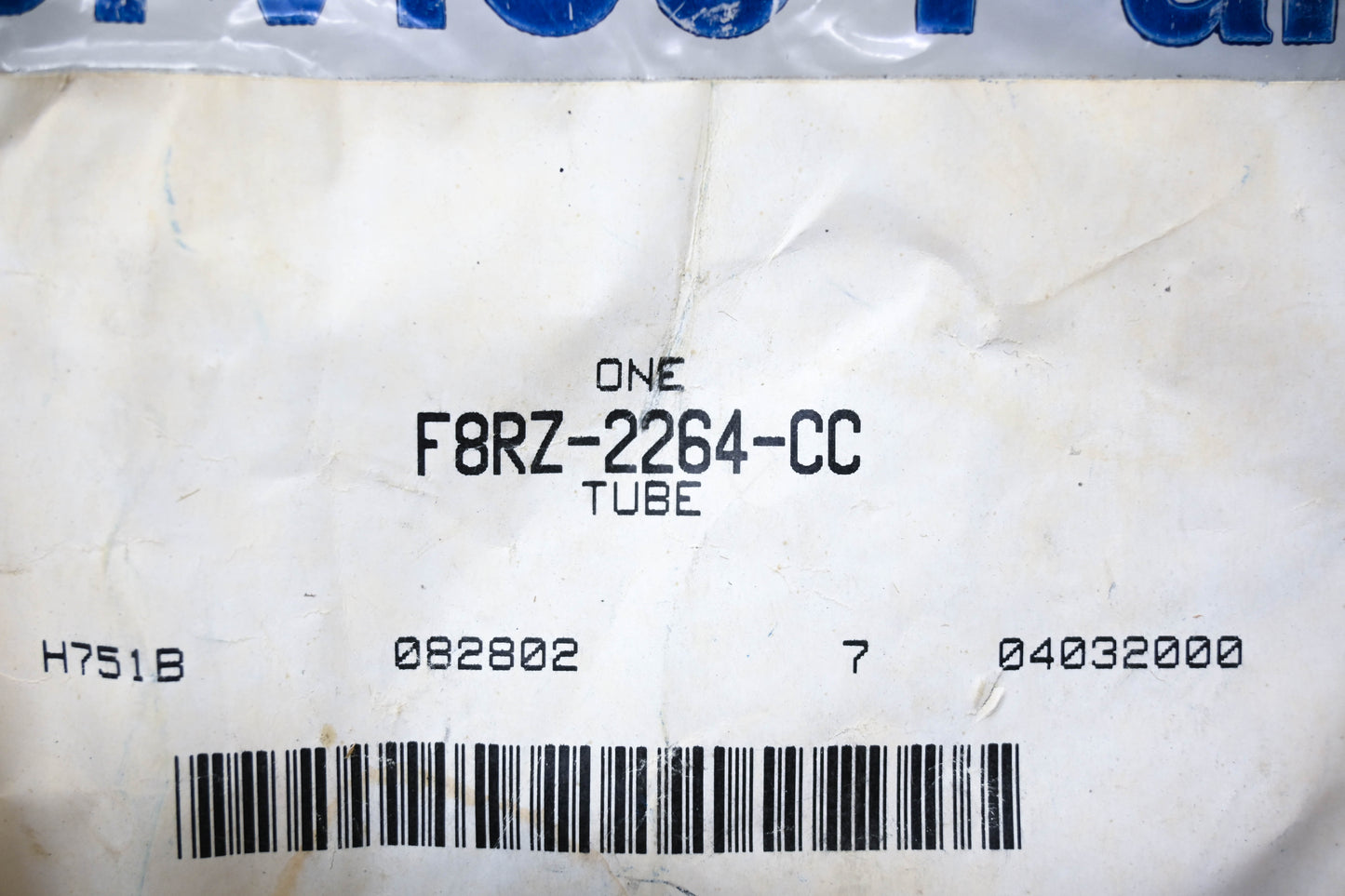 New OEM Ford F8RZ-2264-CC Brake Tube Assembly NOS