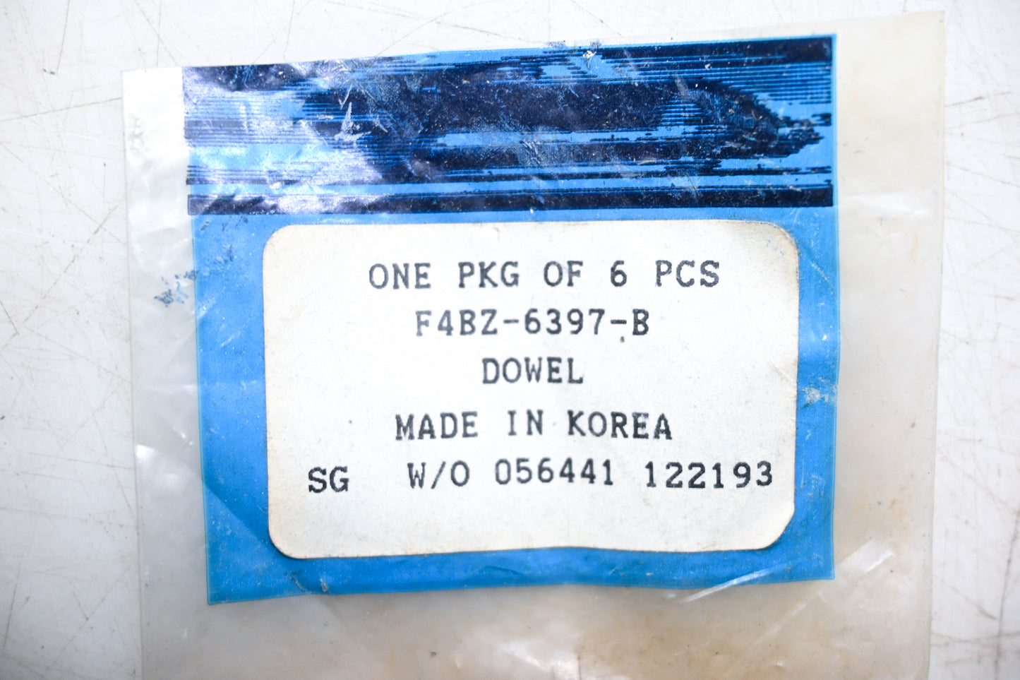 New OEM Ford F4BZ-6397-B Dowel Pin NOS