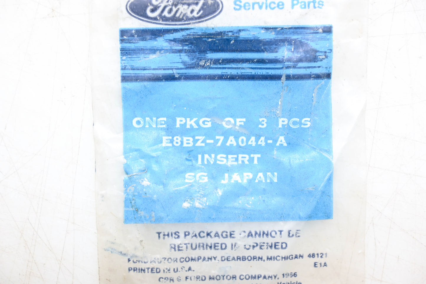 New OEM Ford E8BZ-7A044-A Inserts Qty 3 NOS