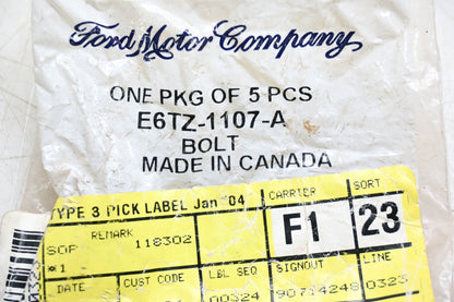 New OEM Ford E6TZ-1107-A Wheel Stud Bolt NOS