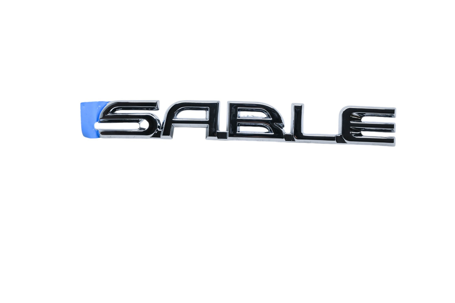 New OEM Ford F8DZ-17E939-AA "Sable" Name Plate NOS