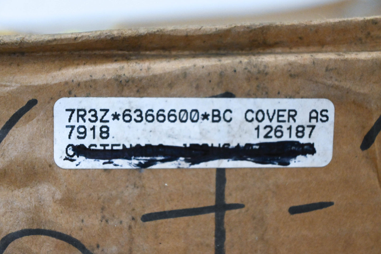 New OEM Ford 7R3Z-6366600-BC, 7R336366600BB35B8 Rear Seat Cover Assembly NOS