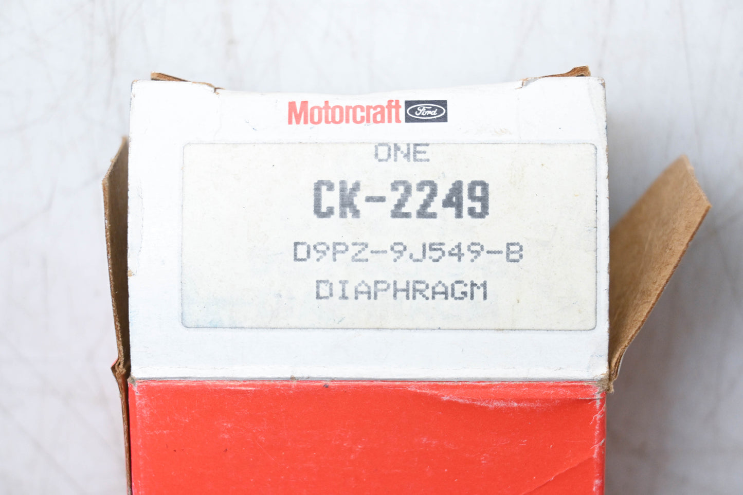 New OEM Motorcraft CK-2249, D9PZ-9J549-B Carburetor Choke Pull-off NOS
