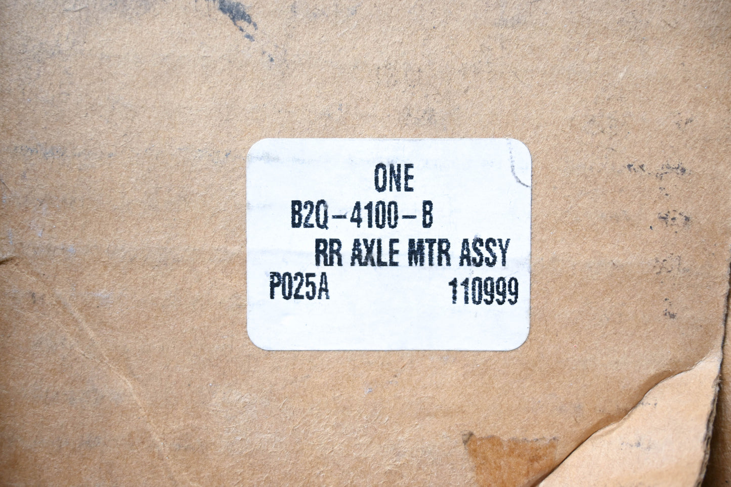 New OEM Ford B2Q-4100-B Rear Axle Speed Shift Motor NOS