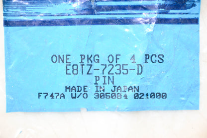 New OEM Ford E8TZ-7235-D Pins Qty 4 NOS