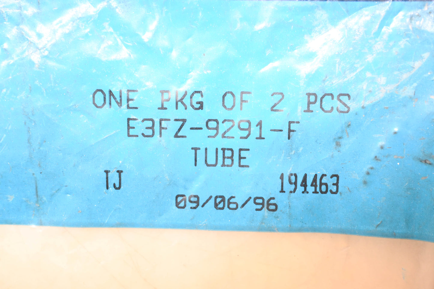 New OEM Ford E3FZ-9291-F Fuel Line Tubes Qty 2 NOS