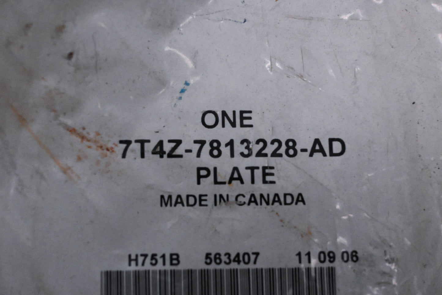 New OEM Ford 7T4Z-7813228-AD Door Scuff Plate NOS
