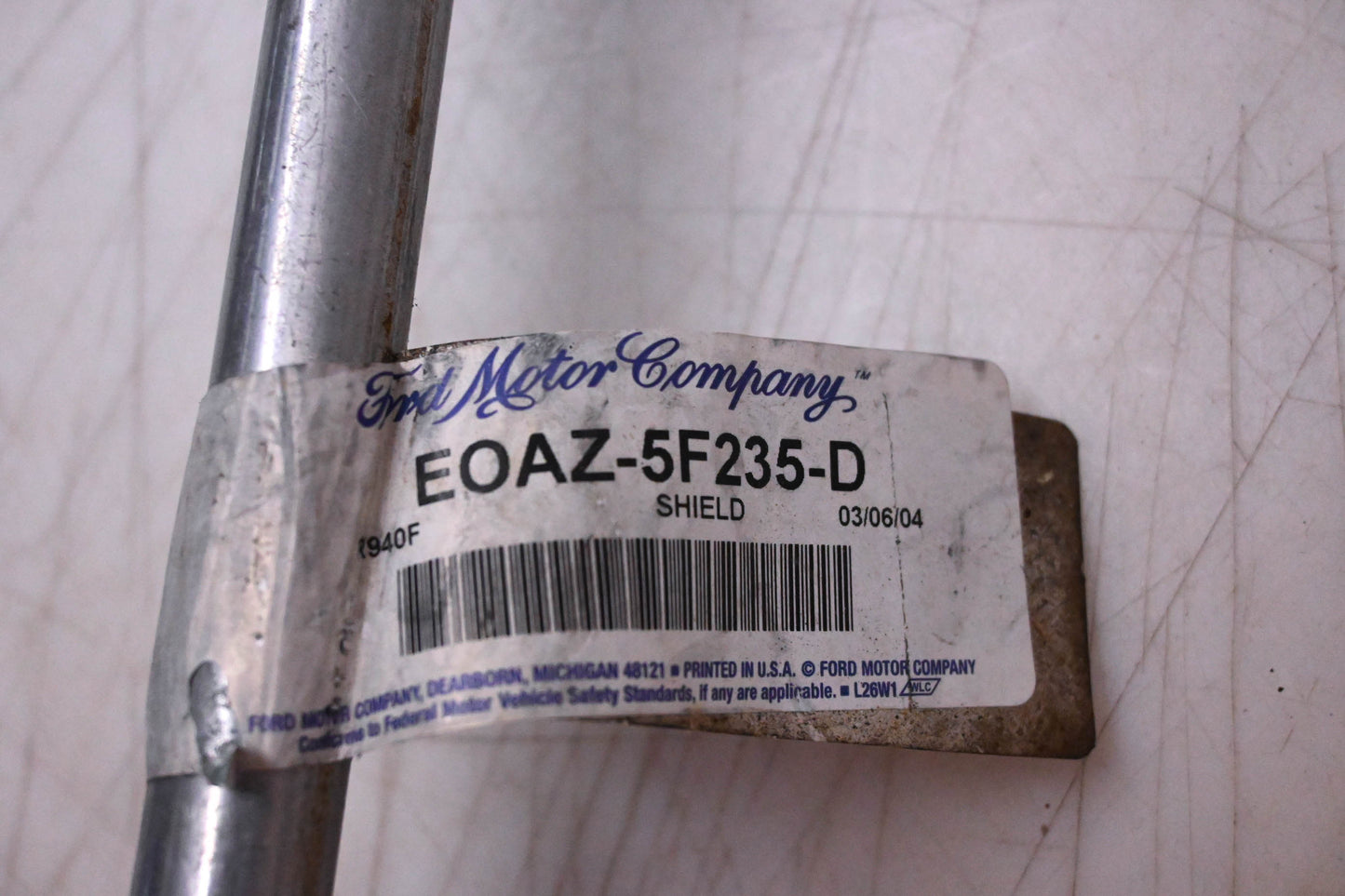 New OEM Ford EOAZ-5F235-D Exhaust Air Inlet Tube NOS
