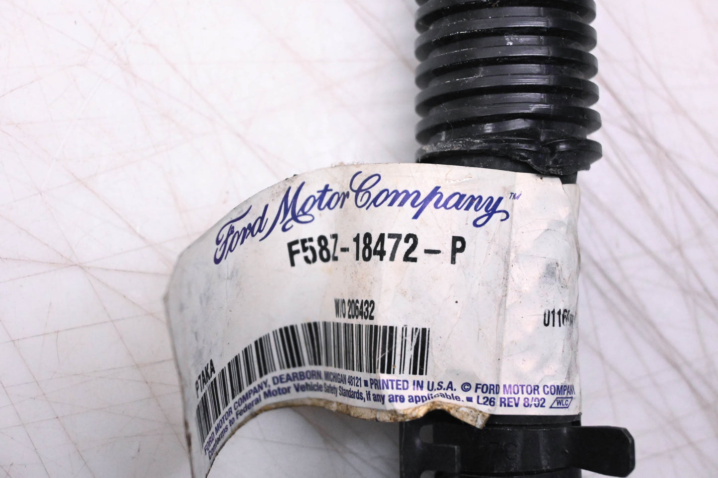 New OEM Ford F58Z-18472-P HVAC Heater Hose Assembly NOS