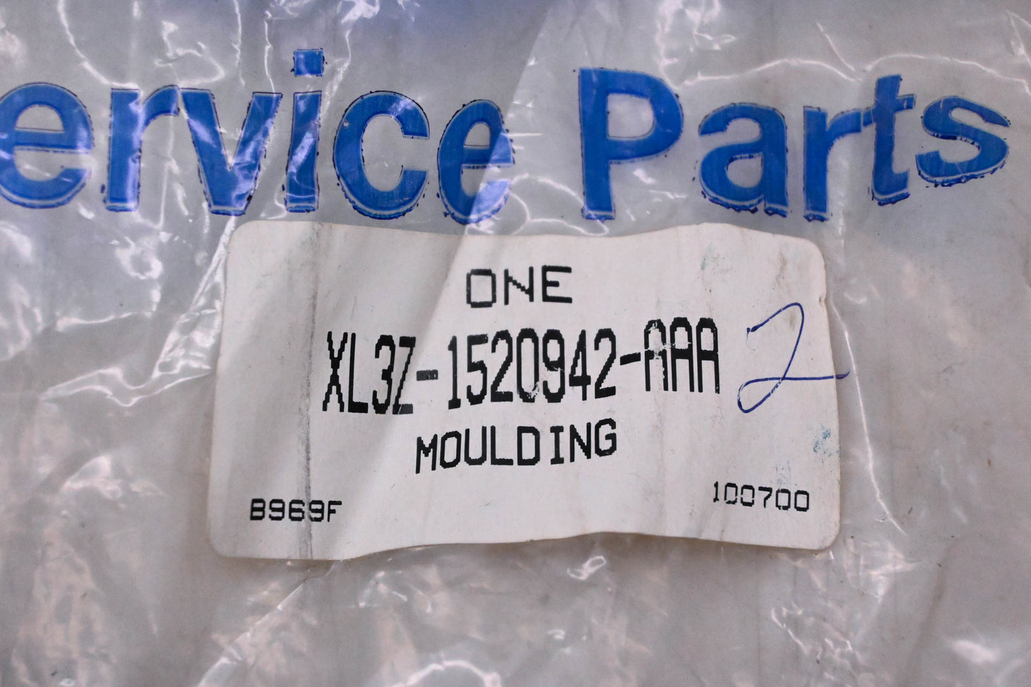 New OEM Ford XL3Z-1520942-AAA Front Door Trim Panel Moulding NOS