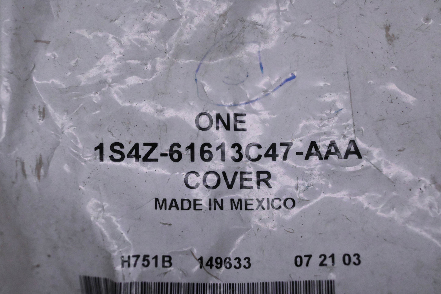 New OEM Ford 1S4Z-61613C47-AAA Seat Belt Retractor Cover NOS