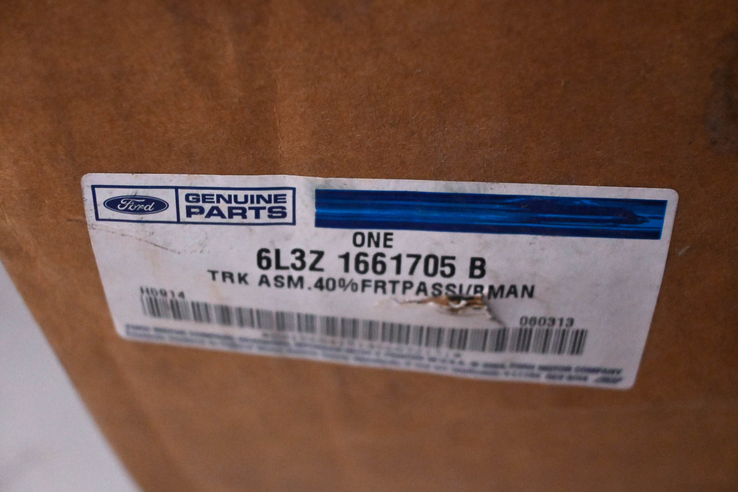 New OEM Ford 6L3Z-1661705-B Left Side Seat Track Assembly NOS