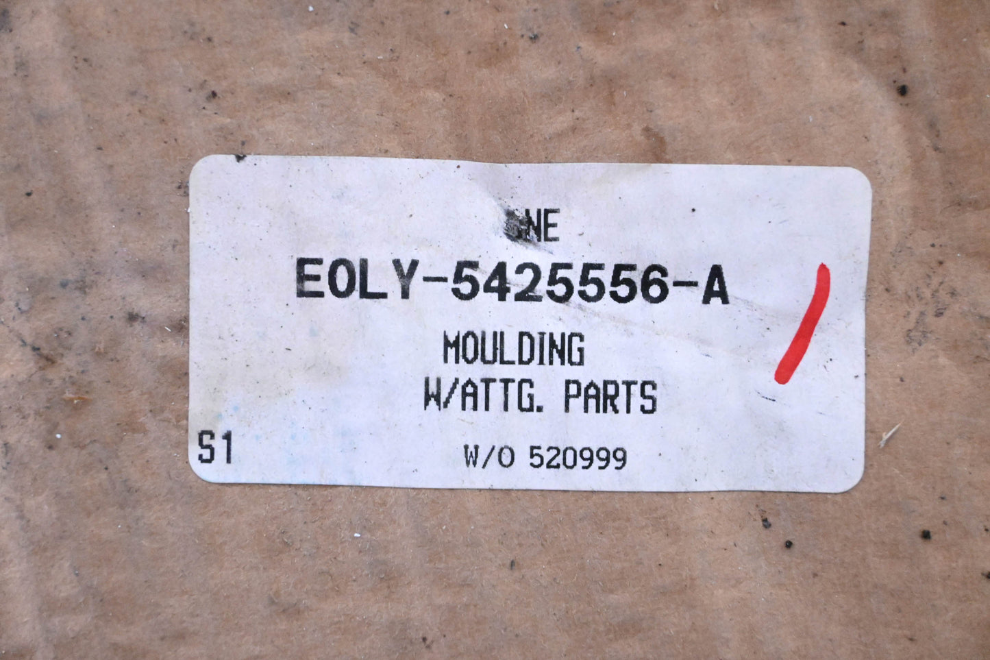 New OEM Ford EOLY-5425556-A Chrome Rear Door Exterior Trim NOS