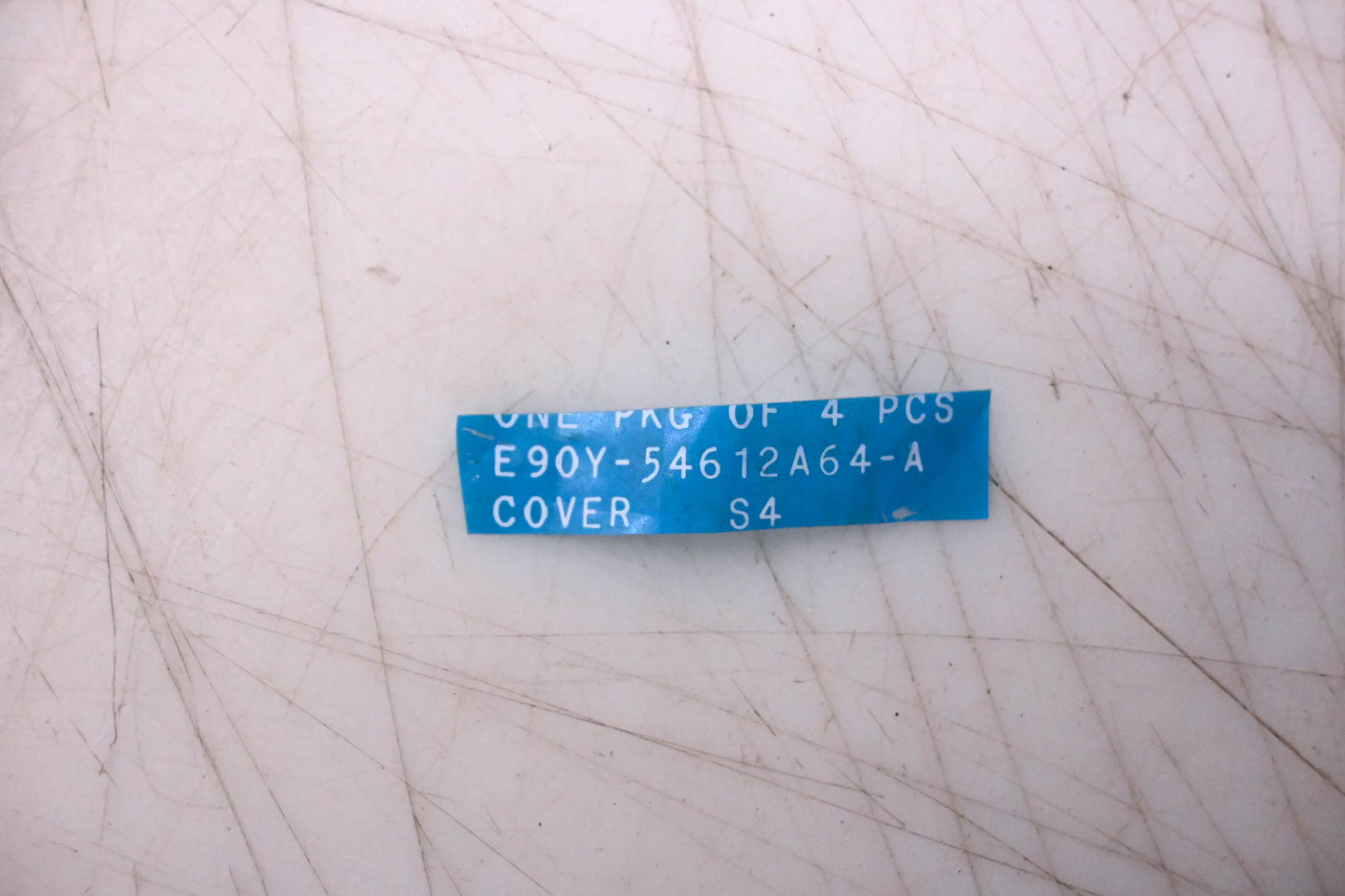 New OEM Ford E9OY-54612A64-A Maroon Seat Belt Tongue Cover NOS