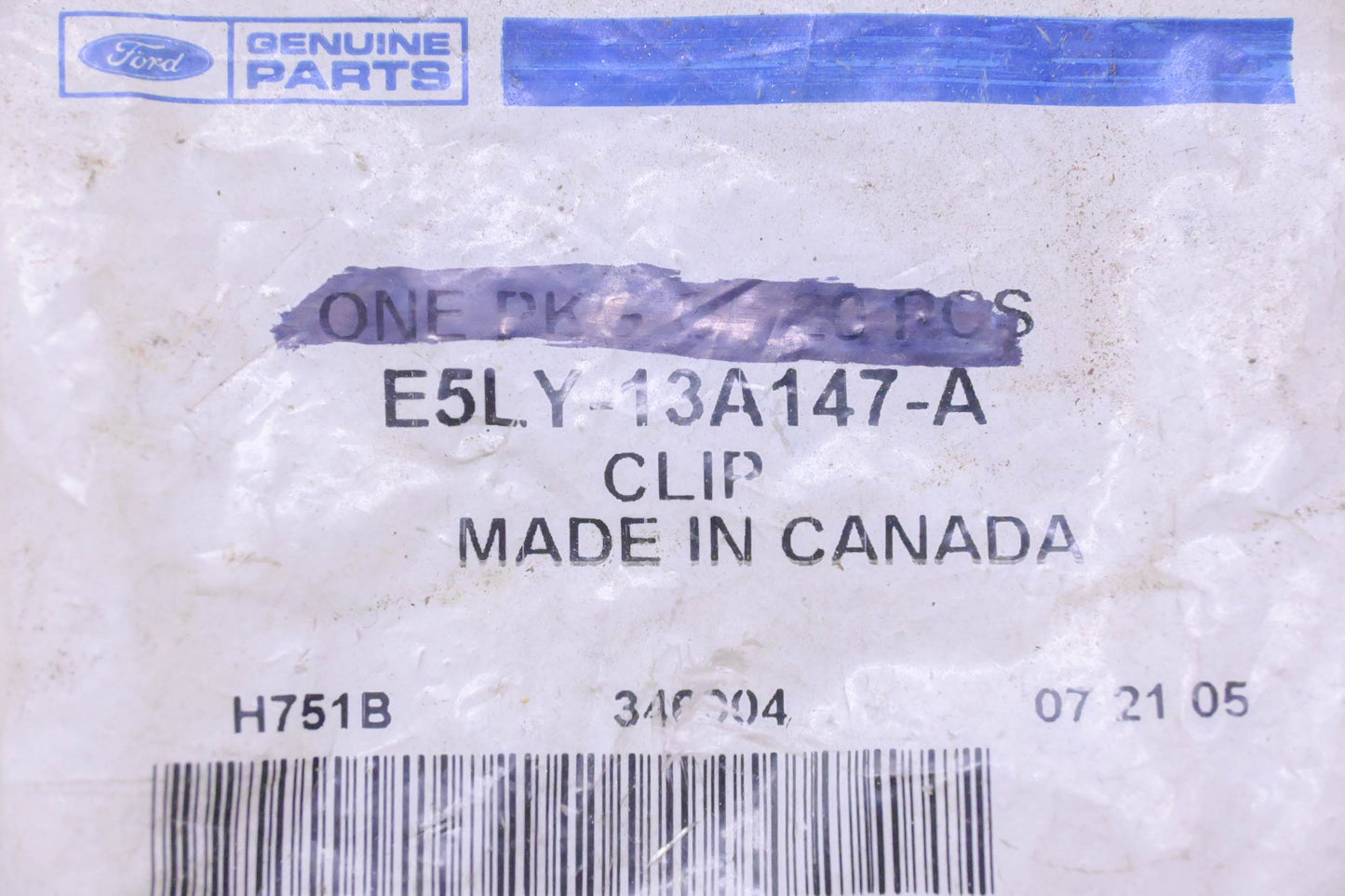 New OEM Ford E5LY-13A147-A Headlamp Screw Clips Qty 10 NOS