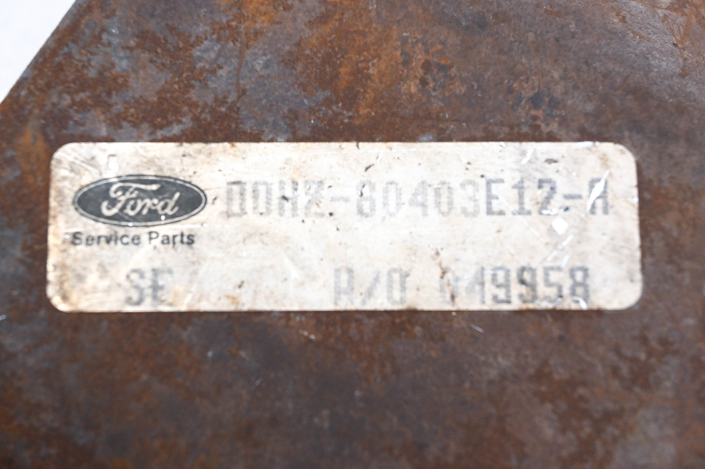 New OEM Ford DOHZ-80403E12-A Reinforcement Plate NOS