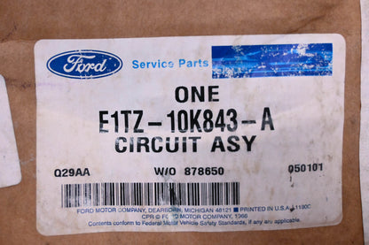 New OEM Ford E1TZ-10K843-A Printed Circuit Board Assembly NOS