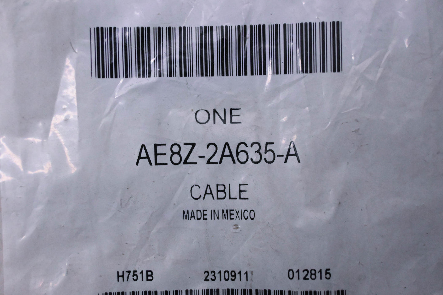 New OEM Ford AE8Z-2A635-A Parking Brake Cable Assembly NOS