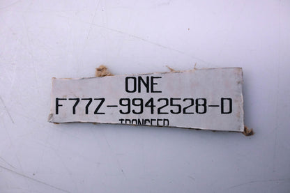 New OEM Ford F77Z-9942528-D STX Nameplate Transfer NOS