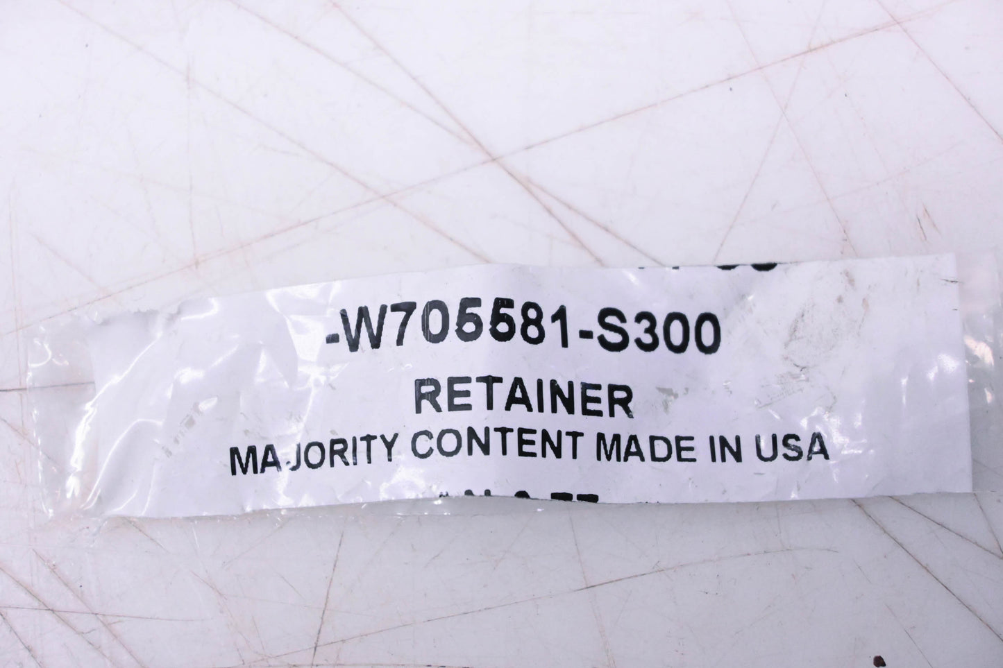 New OEM Ford W705581-S300 Weatherstrip Retainer NOS