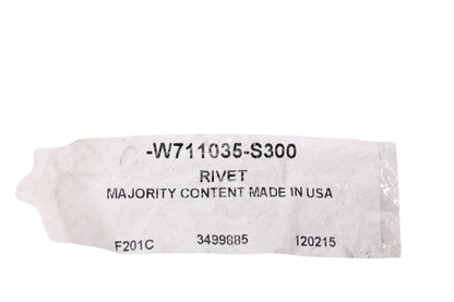 New OEM Ford W711035-S300 Fender Splash Shield Fasteners Qty 5 NOS