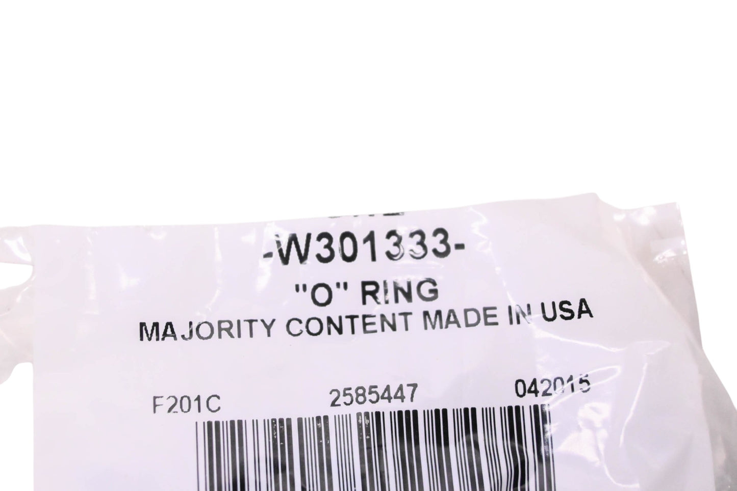 New OEM Ford W301333 O-Rings Qty 2 NOS