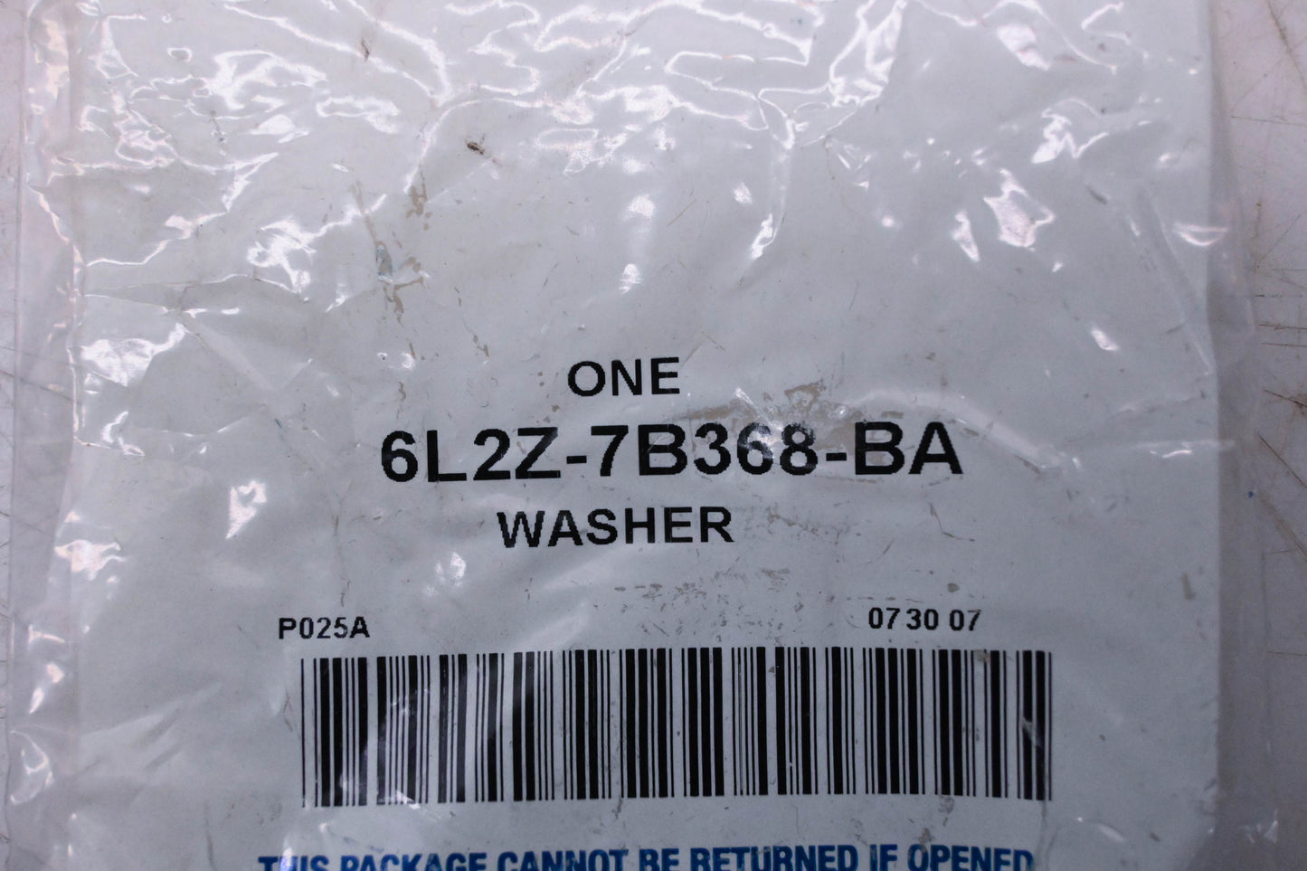 New OEM Ford 6L2Z-7B368-BA Washer NOS