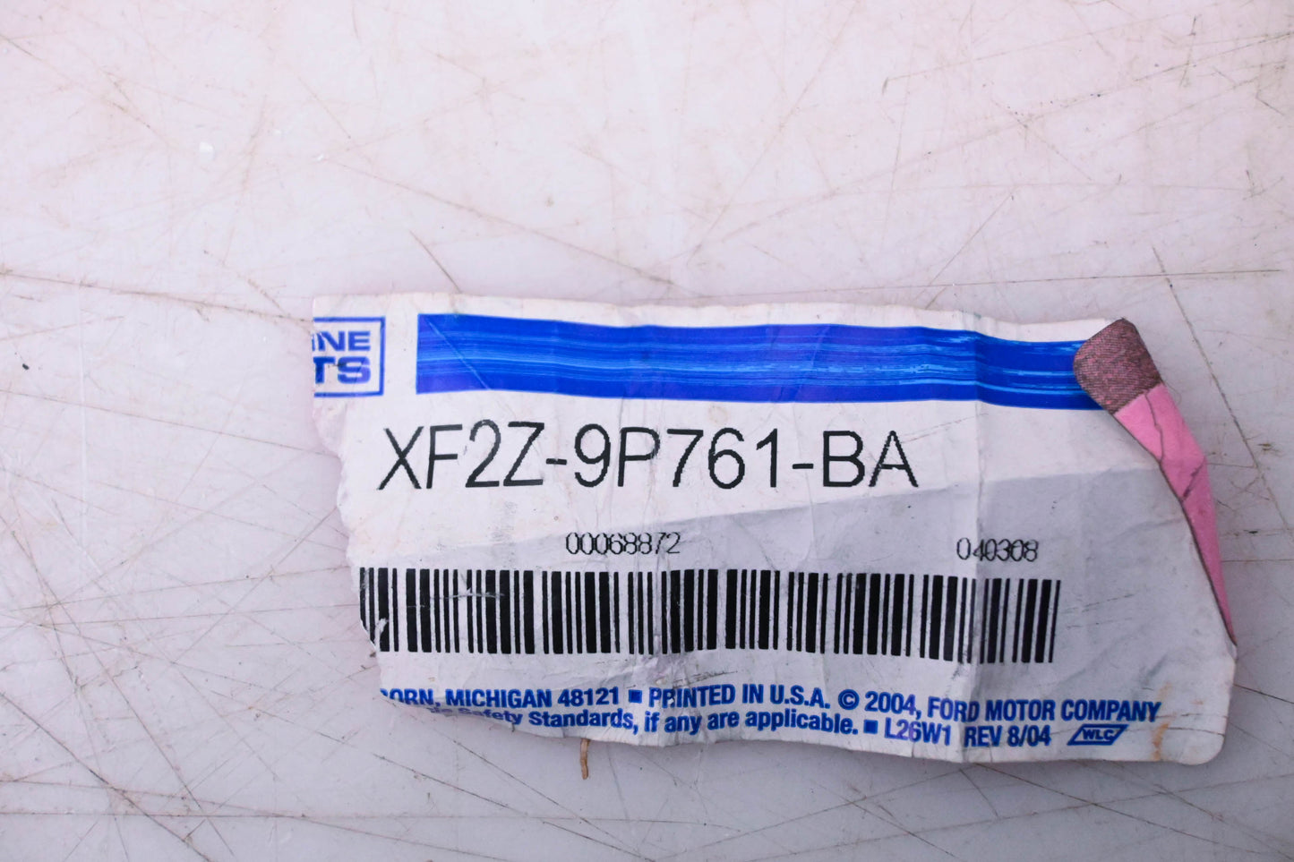 New OEM Ford XF2Z-9P761-BA 11" Hose NOS