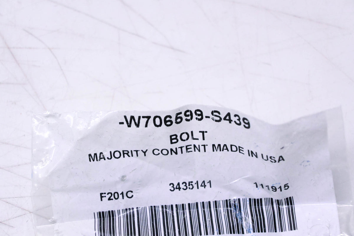 New OEM Ford W706599-S439 Lamp Bracket Bolt & Washer Assembly NOS