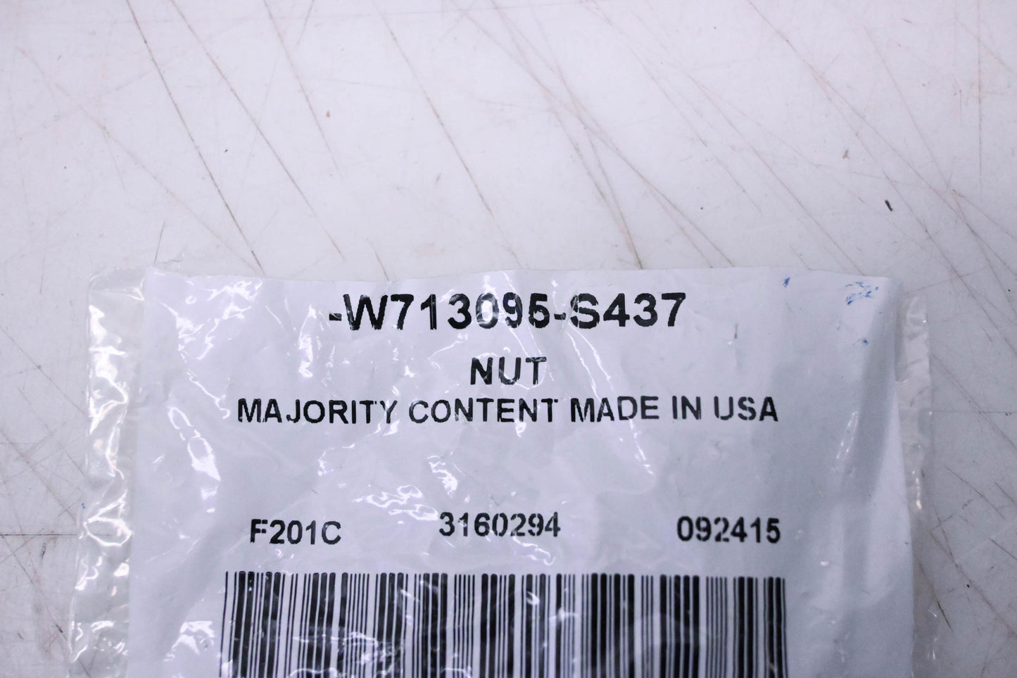 New OEM Ford W713095-S437 Exhaust Manifold Nuts Qty 2 NOS