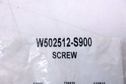 New OEM Ford W502512-S900 Screws Qty 2 NOS