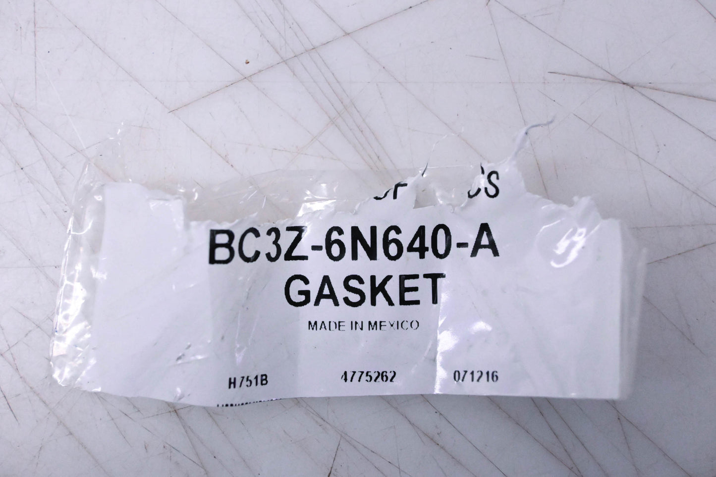 New OEM Ford BC3Z-6N640-A Exhaust Pipe Gasket NOS