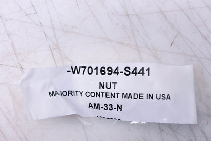 New OEM Ford W701694-S441 Headlamp Mount Hex Nut NOS