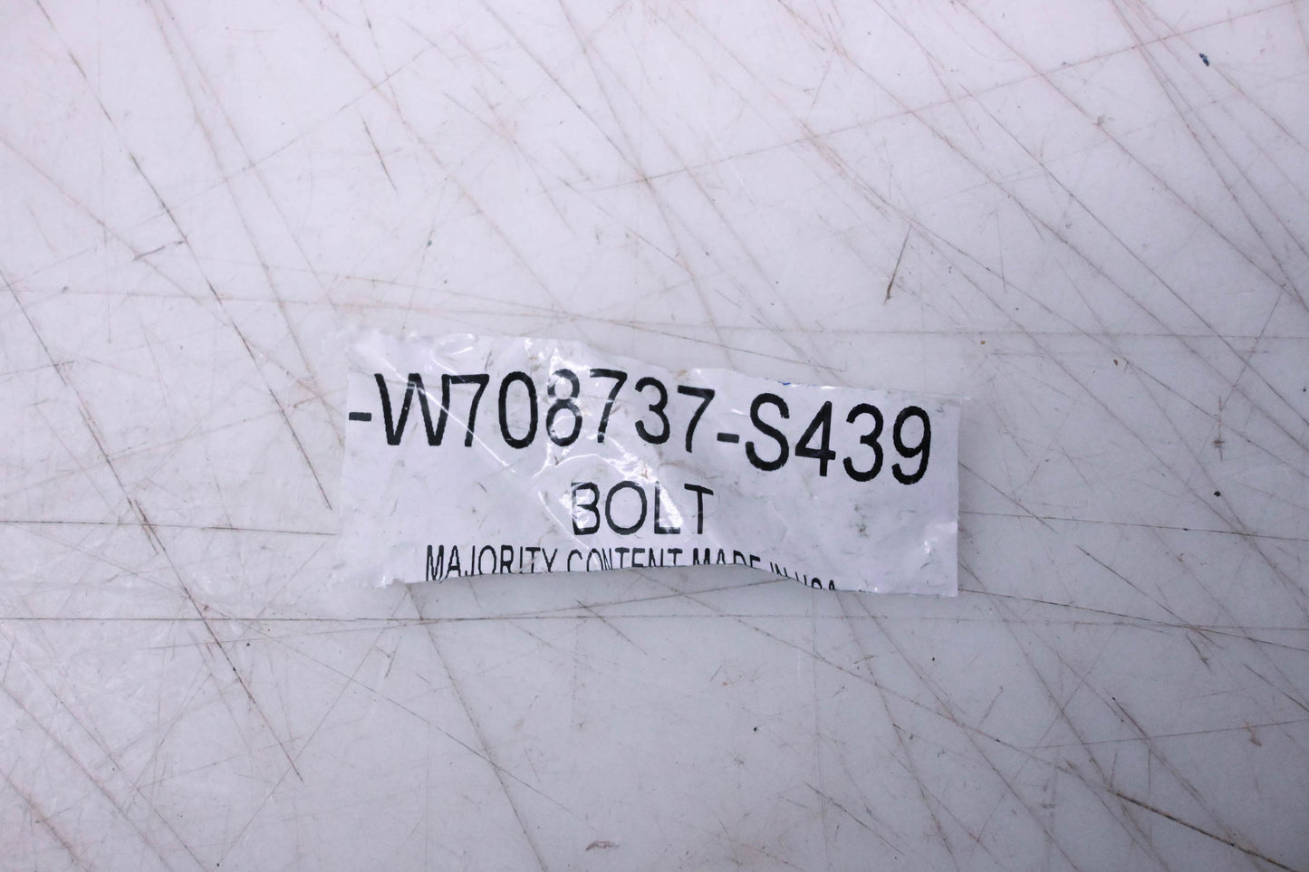 New OEM Ford W708737-S439 Shock Mount Bolt NOS