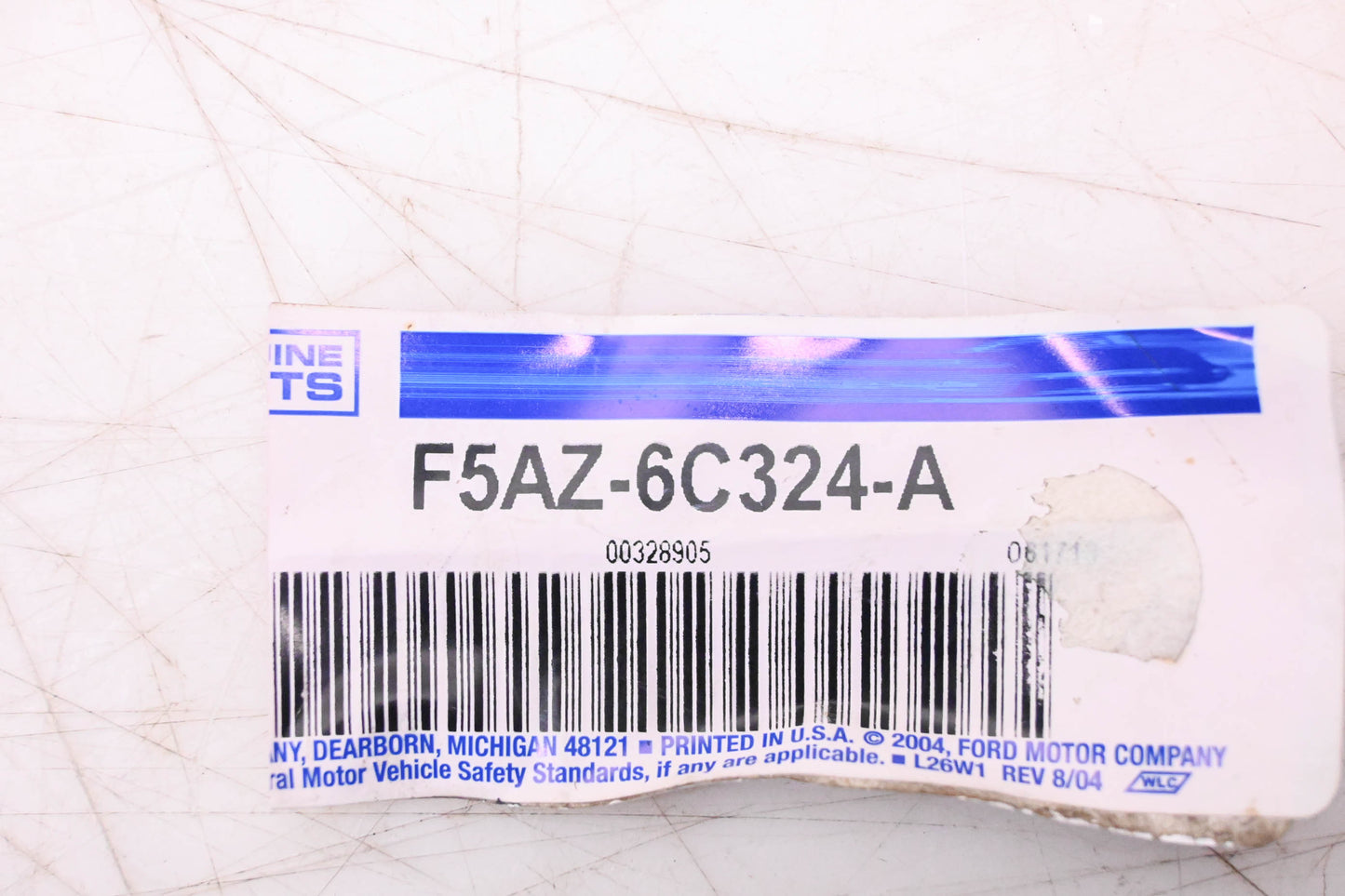 New OEM Ford F5AZ-6C324-A PCV Valve Hose Assembly NOS