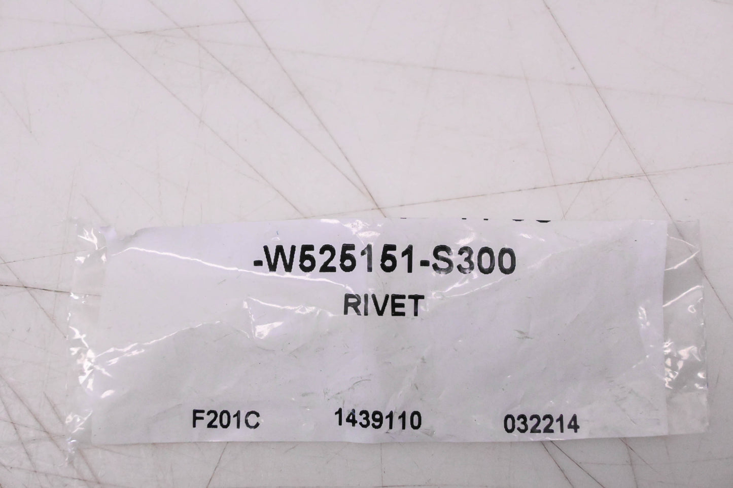 New OEM Ford W525151-S300 Bumper Bracket Rivet NOS