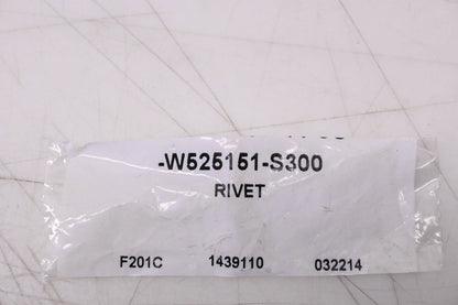 New OEM Ford W525151-S300 Bumper Bracket Rivet NOS
