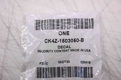 New OEM Ford CK4Z-1503050-B AC Label Decal NOS