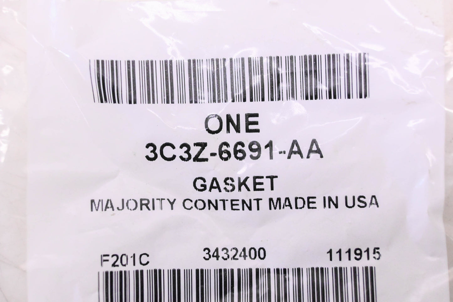 New OEM Ford 3C3Z-6691-AA Engine Oil Filter Adapter Seal NOS