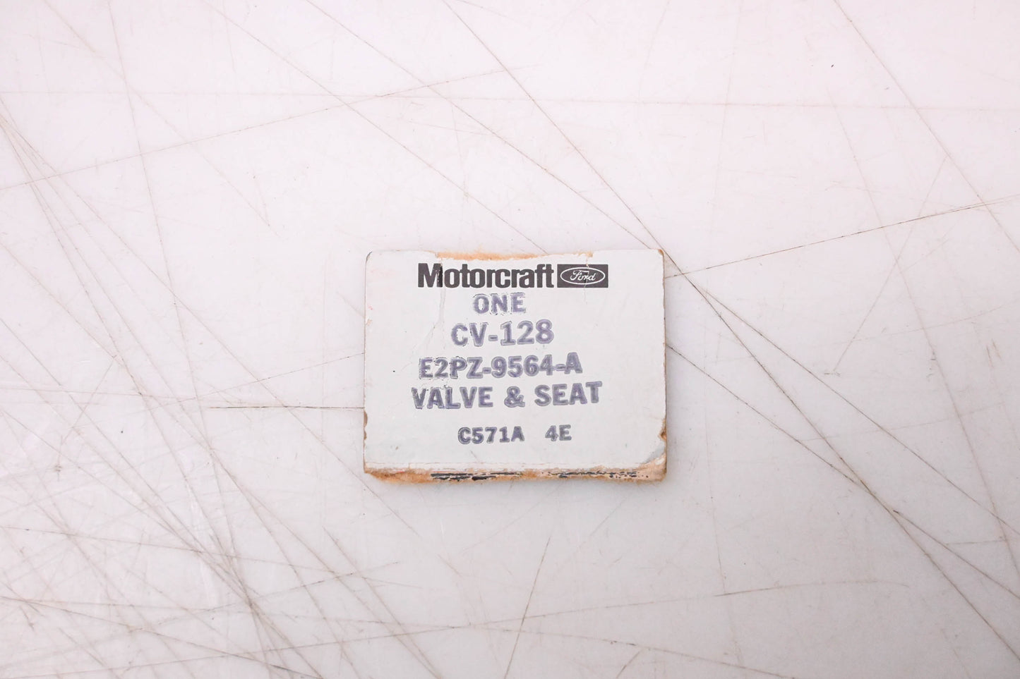 New OEM Motorcraft CV-128, E2PZ-9564-A Carburetor Valve & Seat Assembly Kit NOS