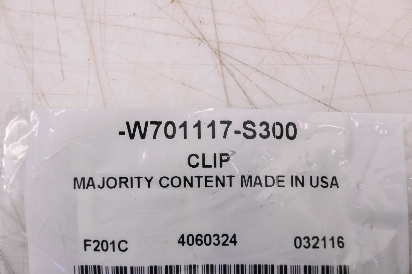 New OEM Ford W701117-S300 Release Cable Clip NOS