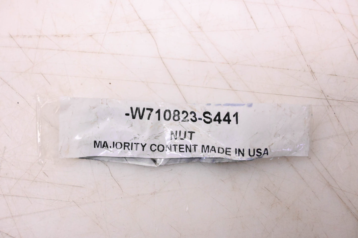New OEM Ford W710823-S441 Support Strap Lock Nut NOS