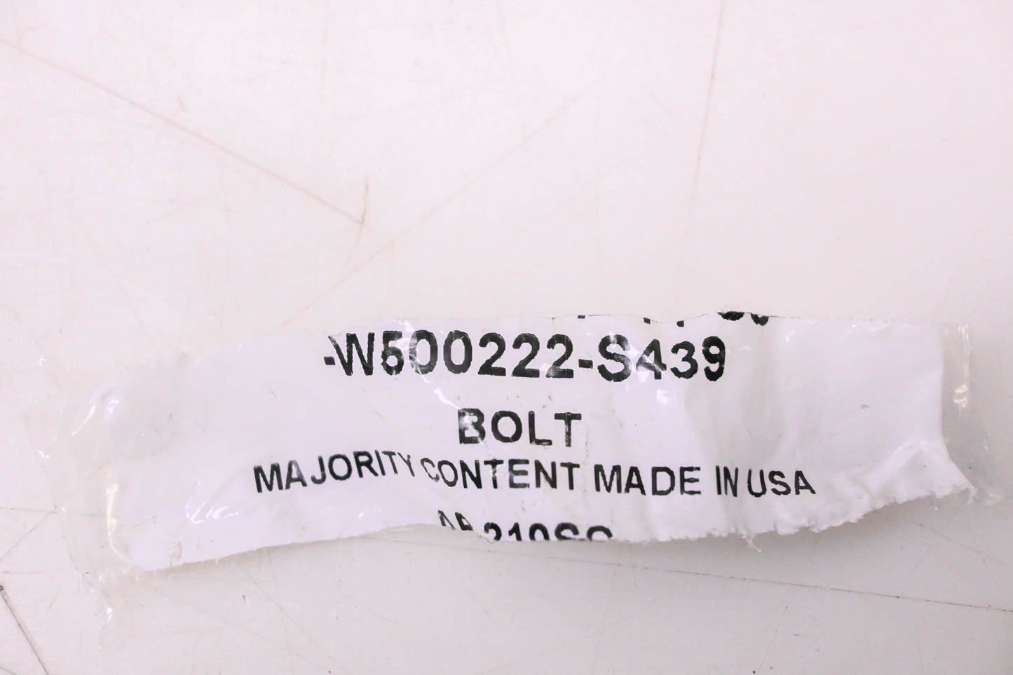 New OEM Ford W500222-S439 Bolt NOS