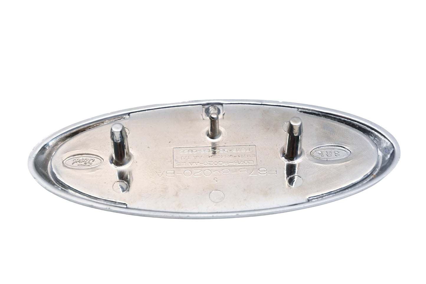 New OEM Ford F87B-8C020-BA, F87B8C020BA Grill Oval Emblem NOS