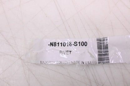 New OEM Ford N811018-S100 License Plate Bracket Rivet NOS