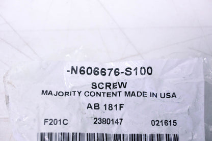 New OEM Ford N606676-S100 Screw & Washer Assembly NOS