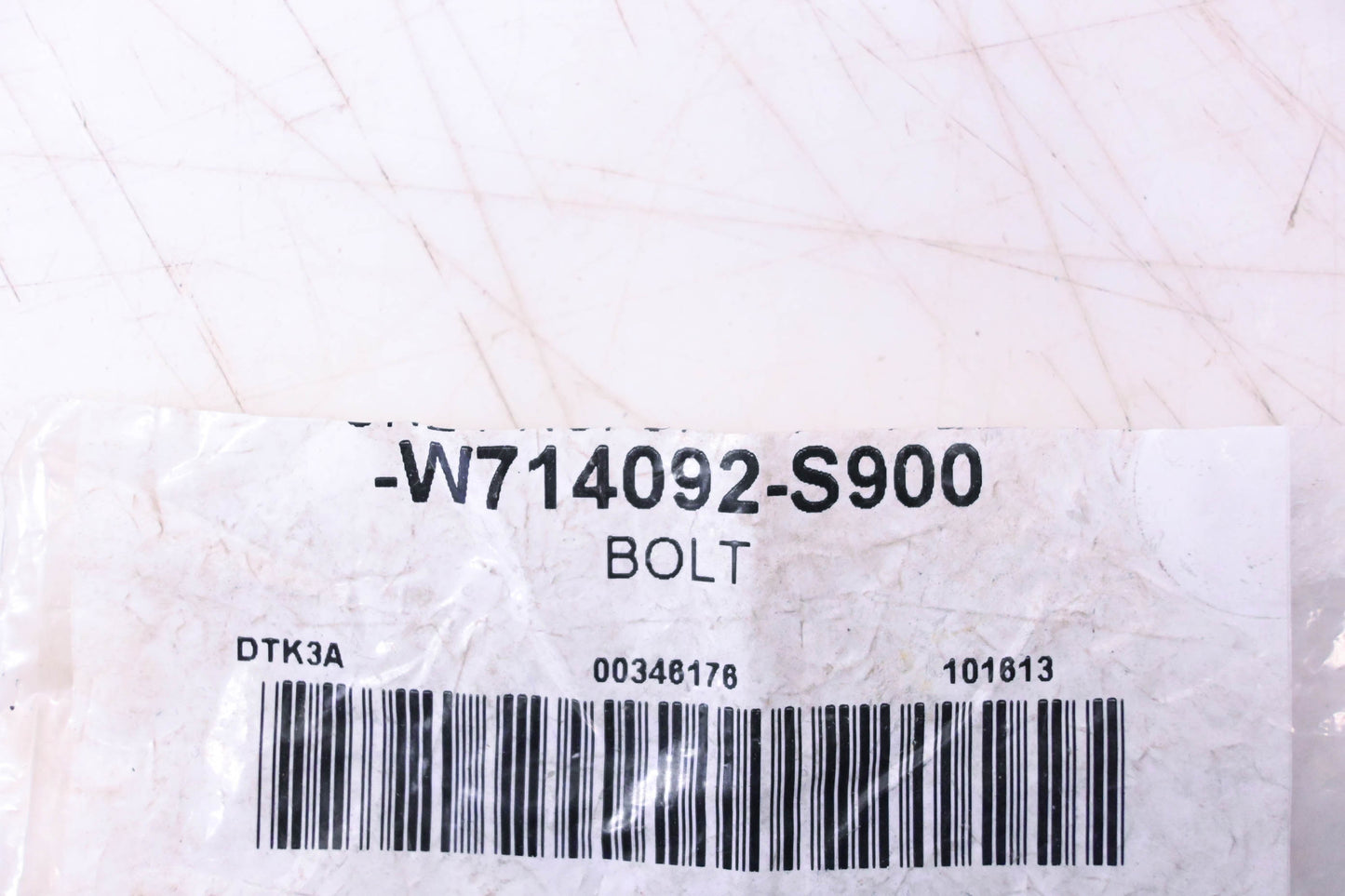New OEM Ford W714092-S900 Release Cable Upper Bolt NOS